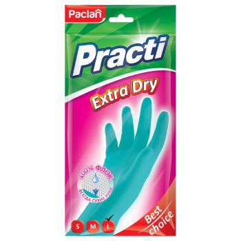 Перчатки резиновые хозяйственные Paclan 