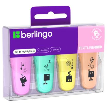 Набор текстовыделителей Berlingo Набор текстовыделителей Berlingo