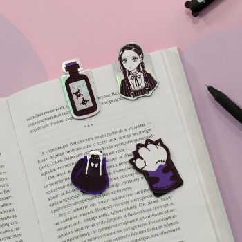 Закладки магнитные для книг, 4шт., MESHU Закладки магнитные для книг, 4шт., MESHU