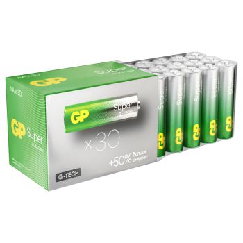 Батарейка GP Super G-Tech AA (LR6) 15A алкалиновая, SB30 Батарейка GP Super G-Tech AA (LR6) 15A алкалиновая, SB30