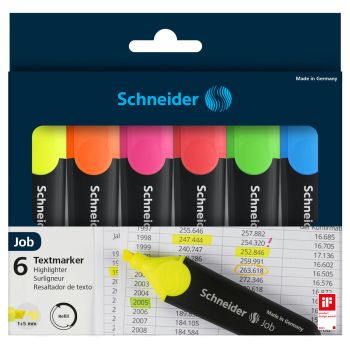 Набор текстовыделителей Schneider Набор текстовыделителей Schneider