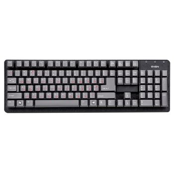 Клавиатура Sven Standard 301, USB, черный Клавиатура Sven Standard 301, USB, черный