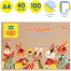 Альбом для рисования 40л., А4, на скрепке Мульти-Пульти 