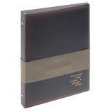 Тетрадь на кольцах А5, 80л., Greenwich Line "Quiet color", пластиковая обложка, с разделителями