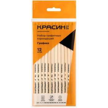Набор карандашей ч/г Красин Набор карандашей ч/г Красин