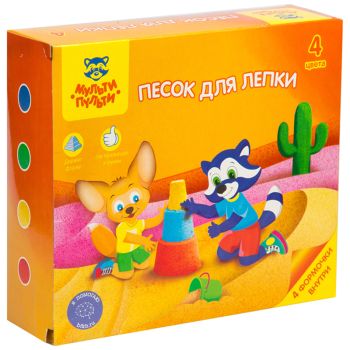 Песок для лепки Мульти-Пульти Песок для лепки Мульти-Пульти
