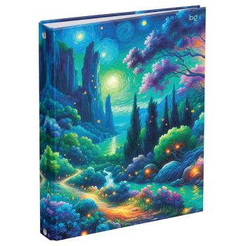Тетрадь на кольцах А5, 120л., BG 