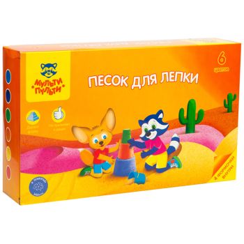 Песок для лепки Мульти-Пульти Песок для лепки Мульти-Пульти