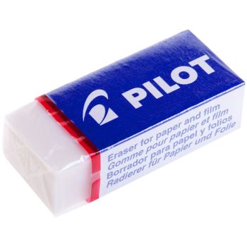 Ластик Pilot, прямоугольный, винил, картонный футляр, 42*18*11мм Ластик Pilot, прямоугольный, винил, картонный футляр, 42*18*11мм