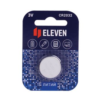 Батарейка Eleven CR2032 литиевая, BC1 Батарейка Eleven CR2032 литиевая, BC1