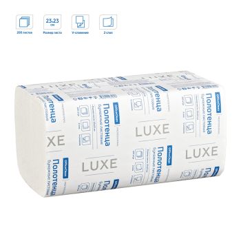 Полотенца бумажные лист. OfficeClean Professional(V-сл) (Н3), 2-слойные, 200л/пач., 23*23см, белые, люкс Полотенца бумажные лист. OfficeClean Professional(V-сл) (Н3), 2-слойные, 200л/пач., 23*23см, белые, люкс