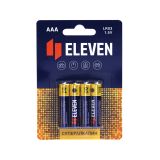 Батарейка Eleven SUPER AAA (LR03) алкалиновая, BC4