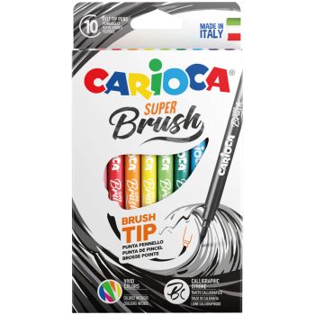 Фломастеры с кистевым пишущим узлом Carioca Фломастеры с кистевым пишущим узлом Carioca
