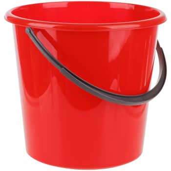 Ведро пластиковое, пищевое OfficeClean, мерная шкала, красное, 5л Ведро пластиковое, пищевое OfficeClean, мерная шкала, красное, 5л