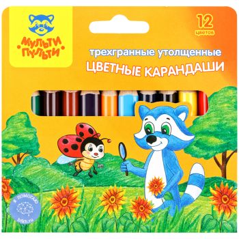 Карандаши цветные Мульти-Пульти Карандаши цветные Мульти-Пульти