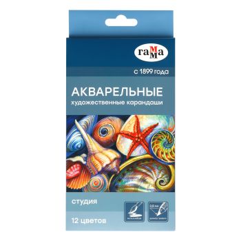 Карандаши акварельные художественные Гамма Карандаши акварельные художественные Гамма