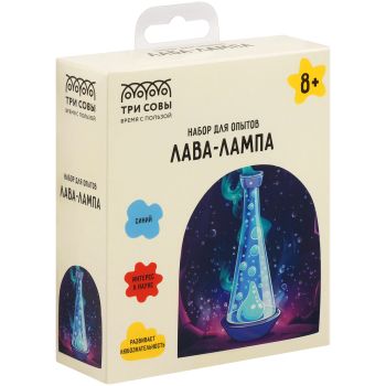 Набор для проведения опытов ТРИ СОВЫ «Лава-лампа», картонная коробка, европодвес Набор для проведения опытов ТРИ СОВЫ «Лава-лампа», картонная коробка, европодвес