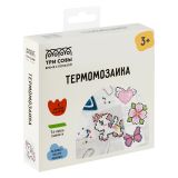 Термомозаика ТРИ СОВЫ "Единорог", набор инструментов и аксессуаров, трафареты, картонная коробка