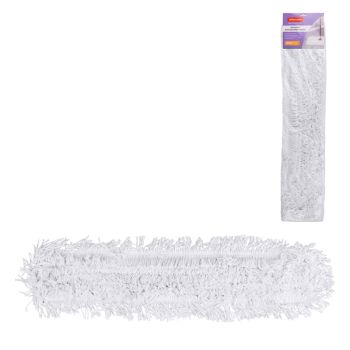 Насадка для цельной швабры-рамки OfficeClean Professional кар-н\завяз., 90*15см, хлопок (ворс 3,5*6см), белая Насадка для цельной швабры-рамки OfficeClean Professional кар-н\завяз., 90*15см, хлопок (ворс 3,5*6см), белая