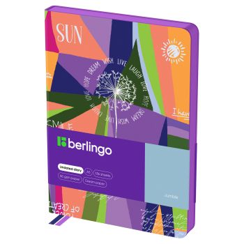 Ежедневник недатированный, А5, 136л., кожзам, Berlingo Ежедневник недатированный, А5, 136л., кожзам, Berlingo