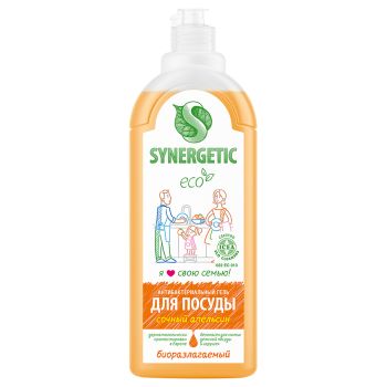 Средство для мытья посуды, фруктов, игрушек Synergetic Средство для мытья посуды, фруктов, игрушек Synergetic
