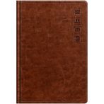 Телефонная книга А5, 80л., кожзам, BG "Nebraska. Brown", с вырубкой