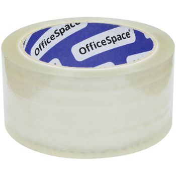 Клейкая лента упаковочная OfficeSpace, 48мм*66м, 45мкм Клейкая лента упаковочная OfficeSpace, 48мм*66м, 45мкм