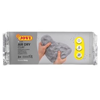 Паста для моделирования JOVI, отвердевающая, серый, 500г, вакуумный пакет Паста для моделирования JOVI, отвердевающая, серый, 500г, вакуумный пакет