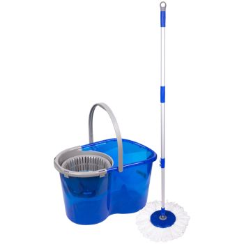 Набор для уборки OfficeClean Professional ведро 5л с отжимом, самоотж. швабра с круг. насадкой (2шт) Набор для уборки OfficeClean Professional ведро 5л с отжимом, самоотж. швабра с круг. насадкой (2шт)