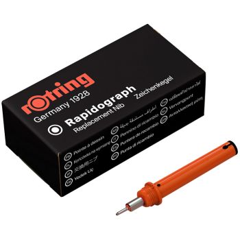 Пишущий элемент для рапидографа Rotring 1,0мм, картон. упаковка Пишущий элемент для рапидографа Rotring 1,0мм, картон. упаковка