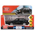 Машина игрушечная Технопарк "Lada-21099. Спутник", LADA, металл., 12см, черный, инерционная, с подвижными элементами