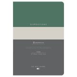Тетрадь 40л., А5, клетка на сшивке Greenwich Line "Disposition. Green", матовая ламинация, тиснение фольгой, тон. блок 80г/м2