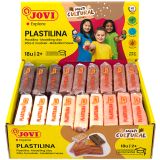 Пластилин растительный JOVI, 6 цветов "Multicultural", 150г, дисплей, картон
