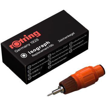 Пишущий элемент для изографа Rotring 1.0мм, картон. упаковка Пишущий элемент для изографа Rotring 1.0мм, картон. упаковка