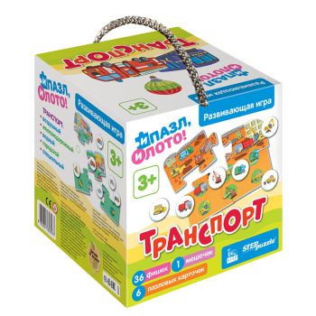 Игра настольная Лото + Пазл Игра настольная Лото + Пазл