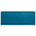 Планинг датированный 2026г., 64л., 330*130мм, кож.зам, BG "Winner.Dark teal", бирюзовый