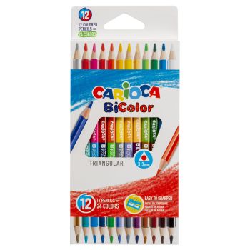 Карандаши цветные двухсторонние Carioca Карандаши цветные двухсторонние Carioca