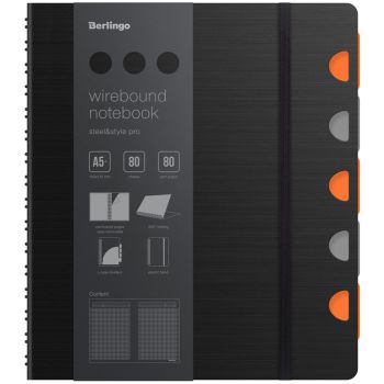 Бизнес-тетрадь А5+, 80л., Berlingo Бизнес-тетрадь А5+, 80л., Berlingo