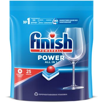 Таблетки для посудомоечной машины Finish Power Таблетки для посудомоечной машины Finish Power
