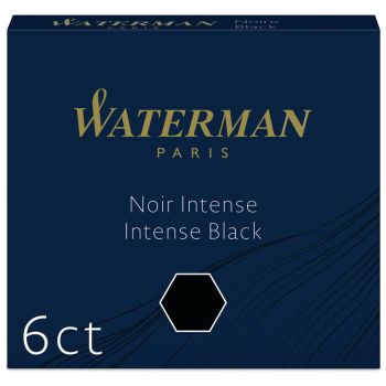 Картриджи чернильные Waterman International, черный, 6шт., картонная коробка Картриджи чернильные Waterman International, черный, 6шт., картонная коробка