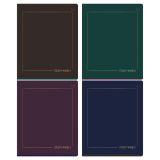 Тетрадь 80л., А5, клетка BG "Minimal", матовая ламинация, тиснение фольгой