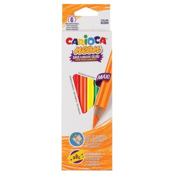 Карандаши цветные неоновые Carioca Карандаши цветные неоновые Carioca