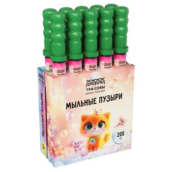 Мыльные пузыри ТРИ СОВЫ Мыльные пузыри ТРИ СОВЫ