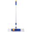 Швабра OfficeClean Professional, телеск. ручка, пласт. держ. 40см, насадка МОП микрофибра/абразив(карман)