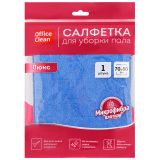 Салфетка для мытья пола OfficeClean "Люкс", микрофибра, 70*80см, индивид. упаковка