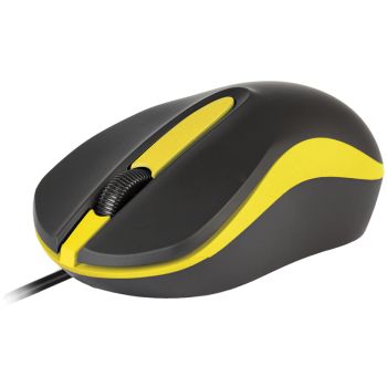 Мышь Smartbuy ONE 329, USB, черный, желтый, 2btn+Roll Мышь Smartbuy ONE 329, USB, черный, желтый, 2btn+Roll