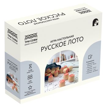 Игра настольная ТРИ СОВЫ Игра настольная ТРИ СОВЫ