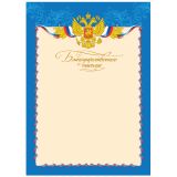 Благодарственное письмо А4, BG, мелованный картон
