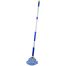 Швабра самоотжимная OfficeClean Professional телеск. ручка 96см, насадка МОП микрофибра, 33см