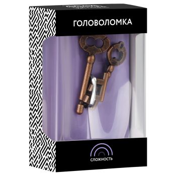 Головоломка металлическая большая ТРИ СОВЫ Головоломка металлическая большая ТРИ СОВЫ